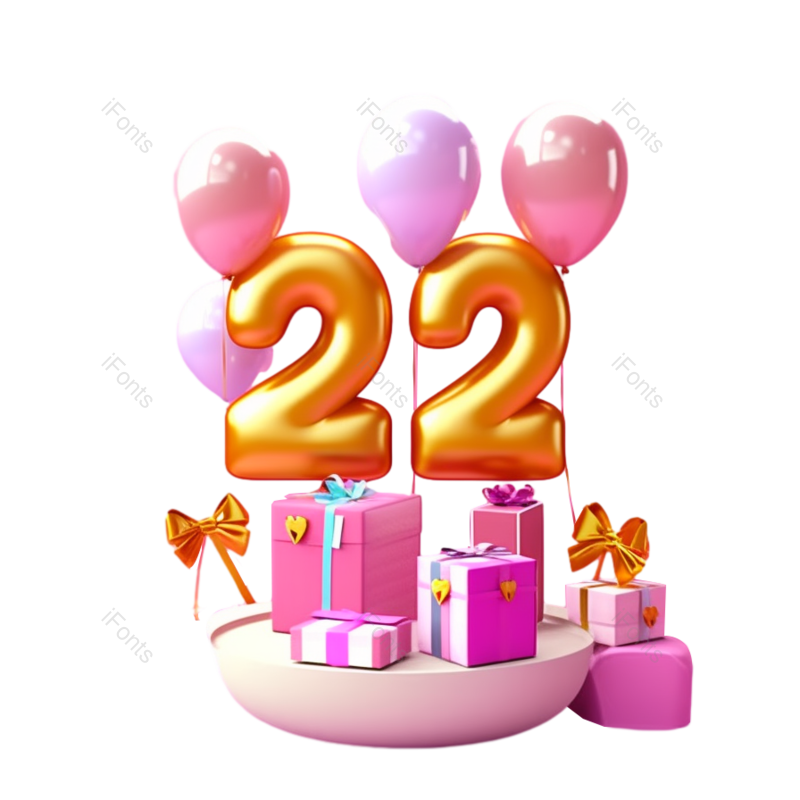 装饰图片,节日元素,粉色气球PNG,闪亮免抠素材